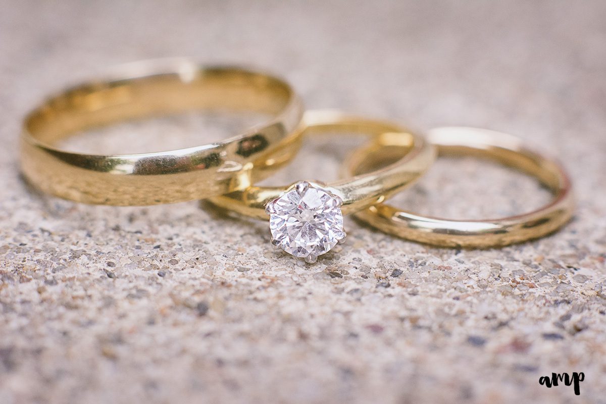 Gold Wedding Rings Grand Junction Colorado Wedding Photographer