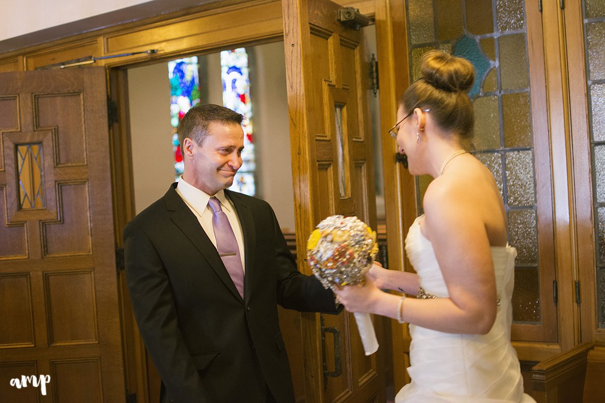 first look | grand junction wedding photographer