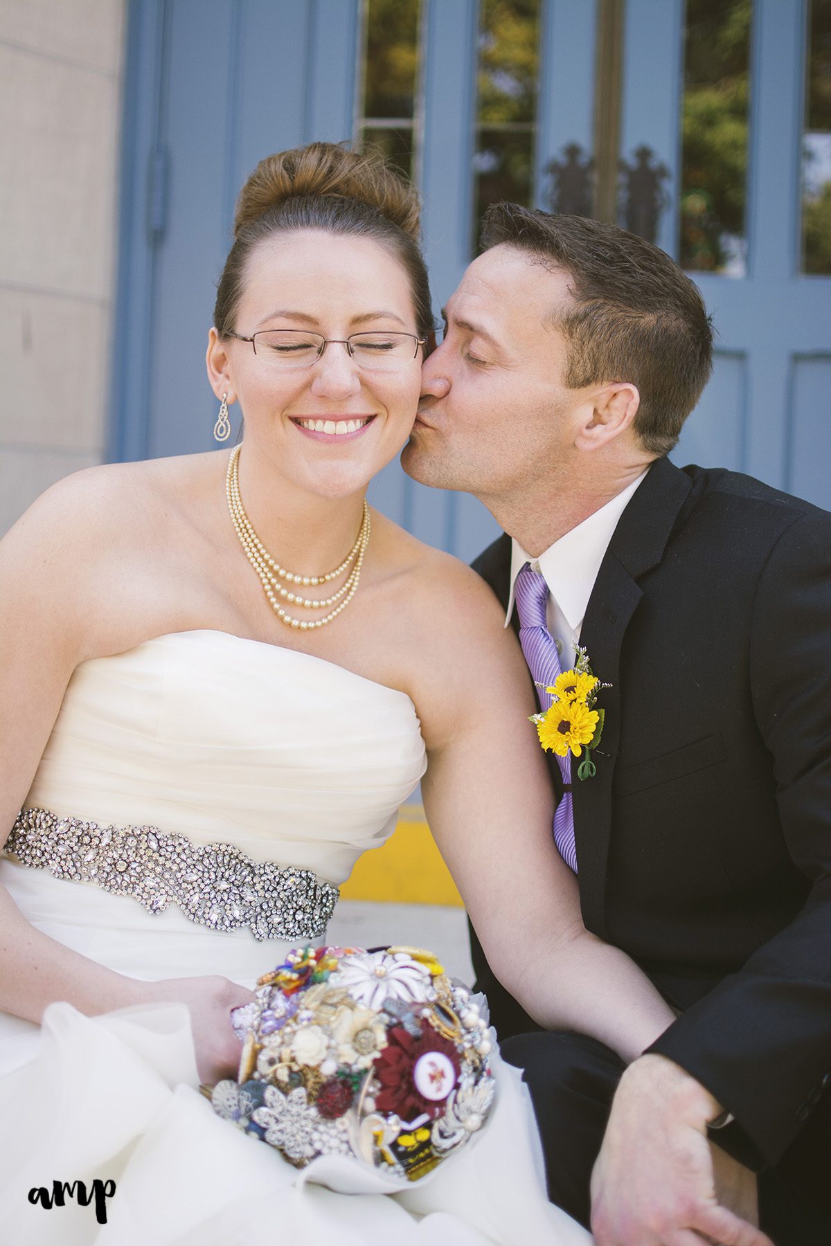 bride and groom | grand junction wedding photographer