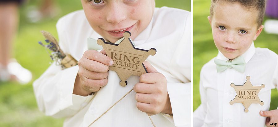 ring security badges  |  Palisade Wedding by amanda.matilda.photography