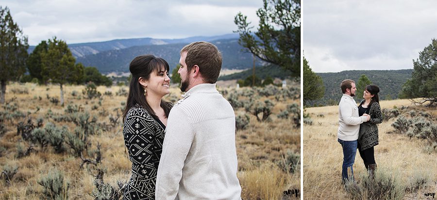 ridgway colorado engagement | amanda.matilda.photography