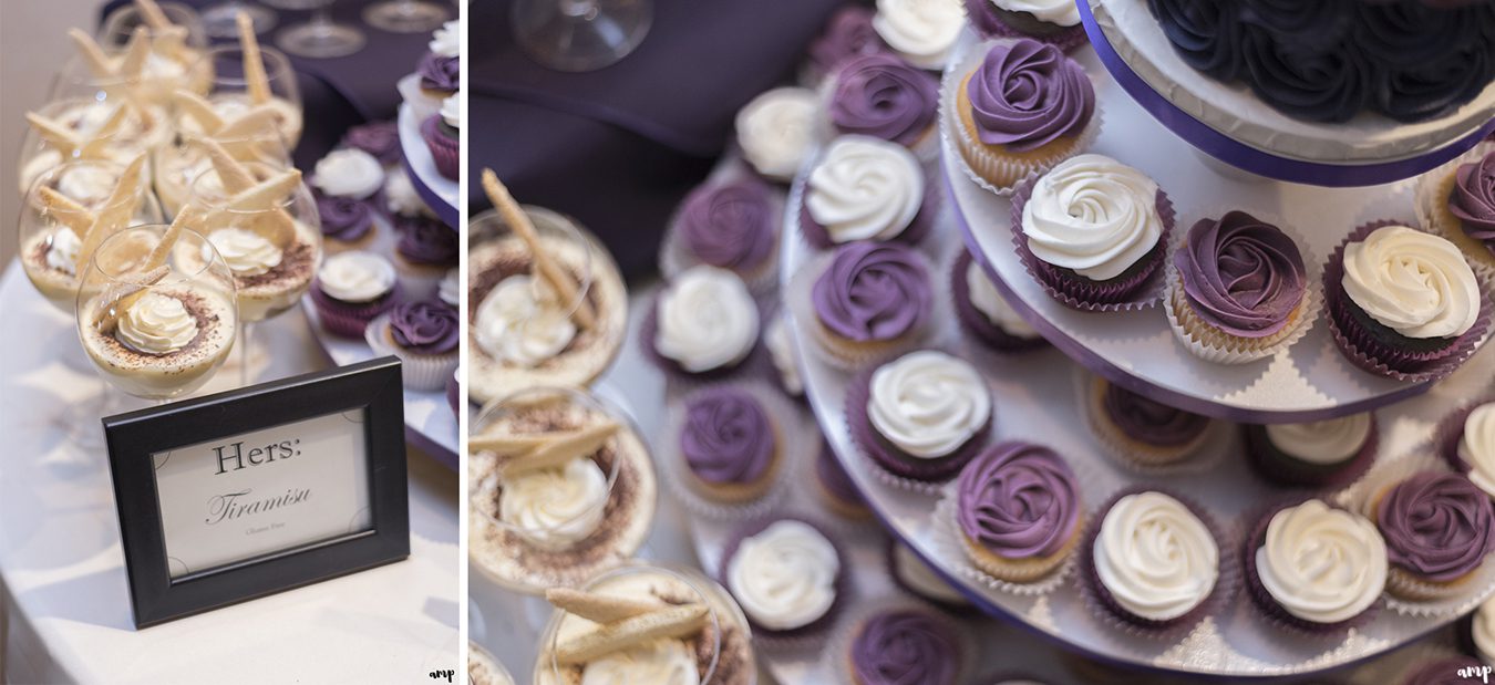 Wedding cake and dessert table