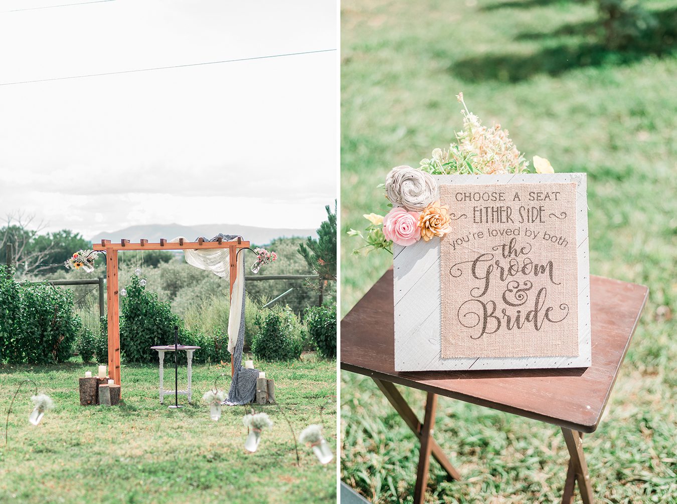 Emily & Victor's backyard wedding in Rifle | amanda.matilda.photography