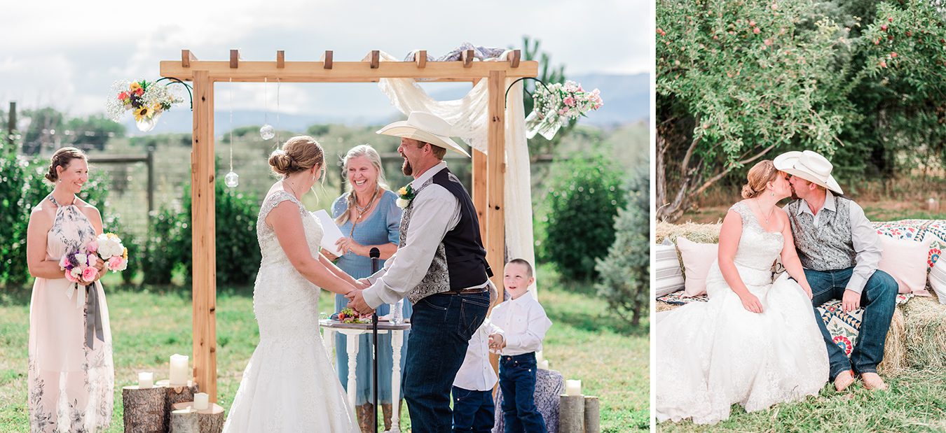 Emily & Victor's backyard wedding in Rifle | amanda.matilda.photography