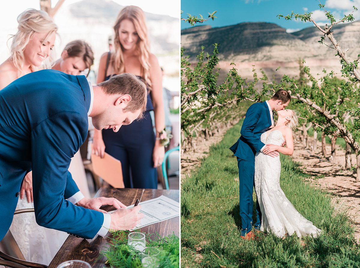 Dylan & Lexi - Wedding at Talbott's Cider in Palisade by Amanda Matilda Photography