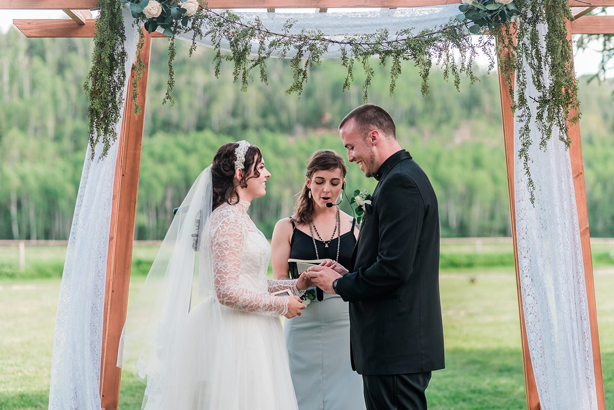 Josh & Annie | Wedding at Rolling R Ranch near Meeker