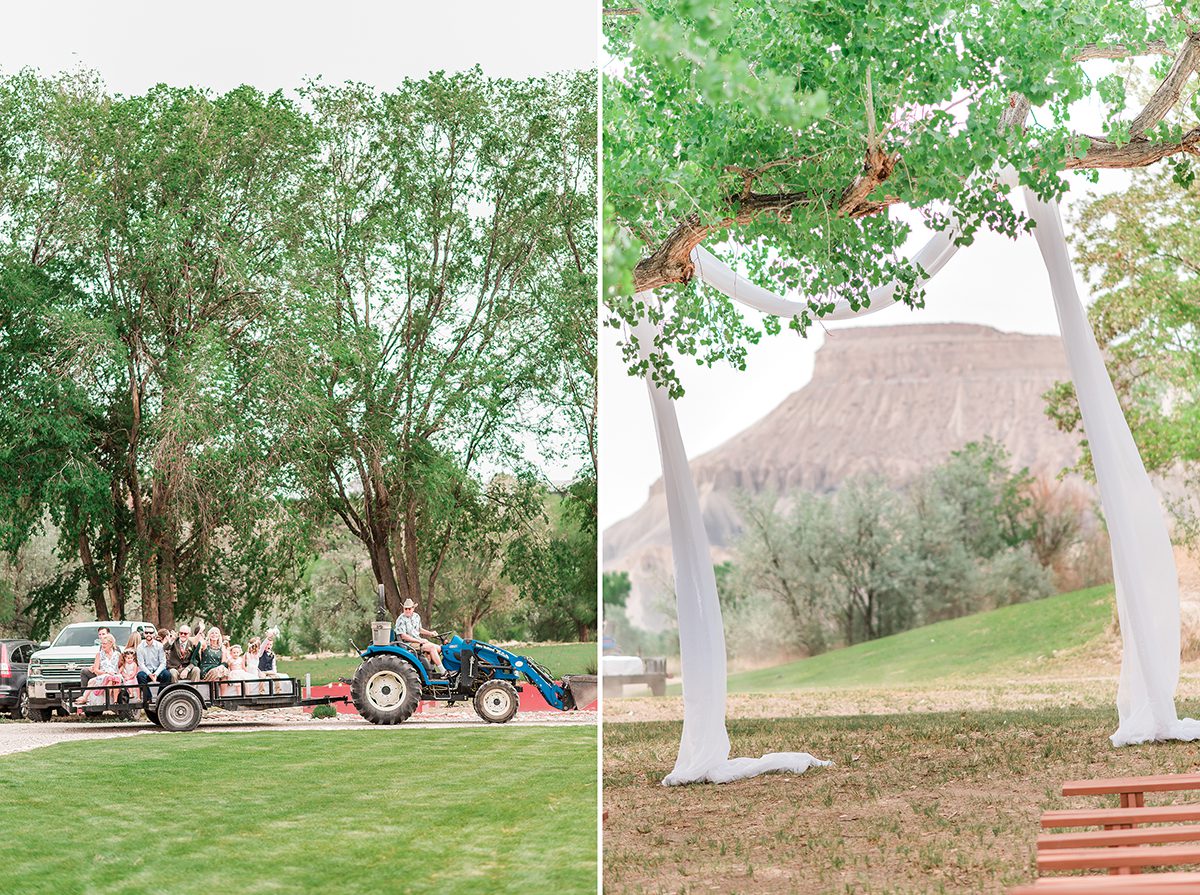Annie & Taylor | Palisade River Ranch Wedding