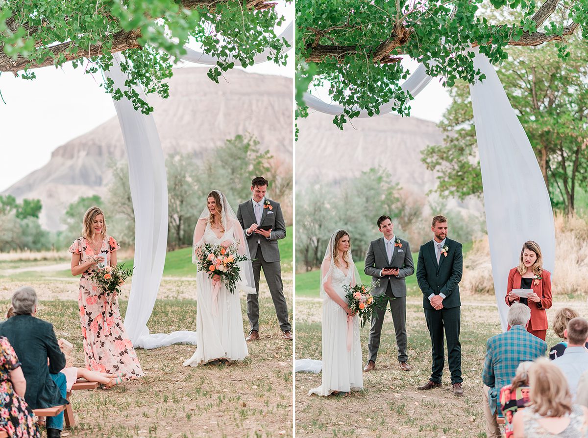 Annie & Taylor | Palisade River Ranch Wedding