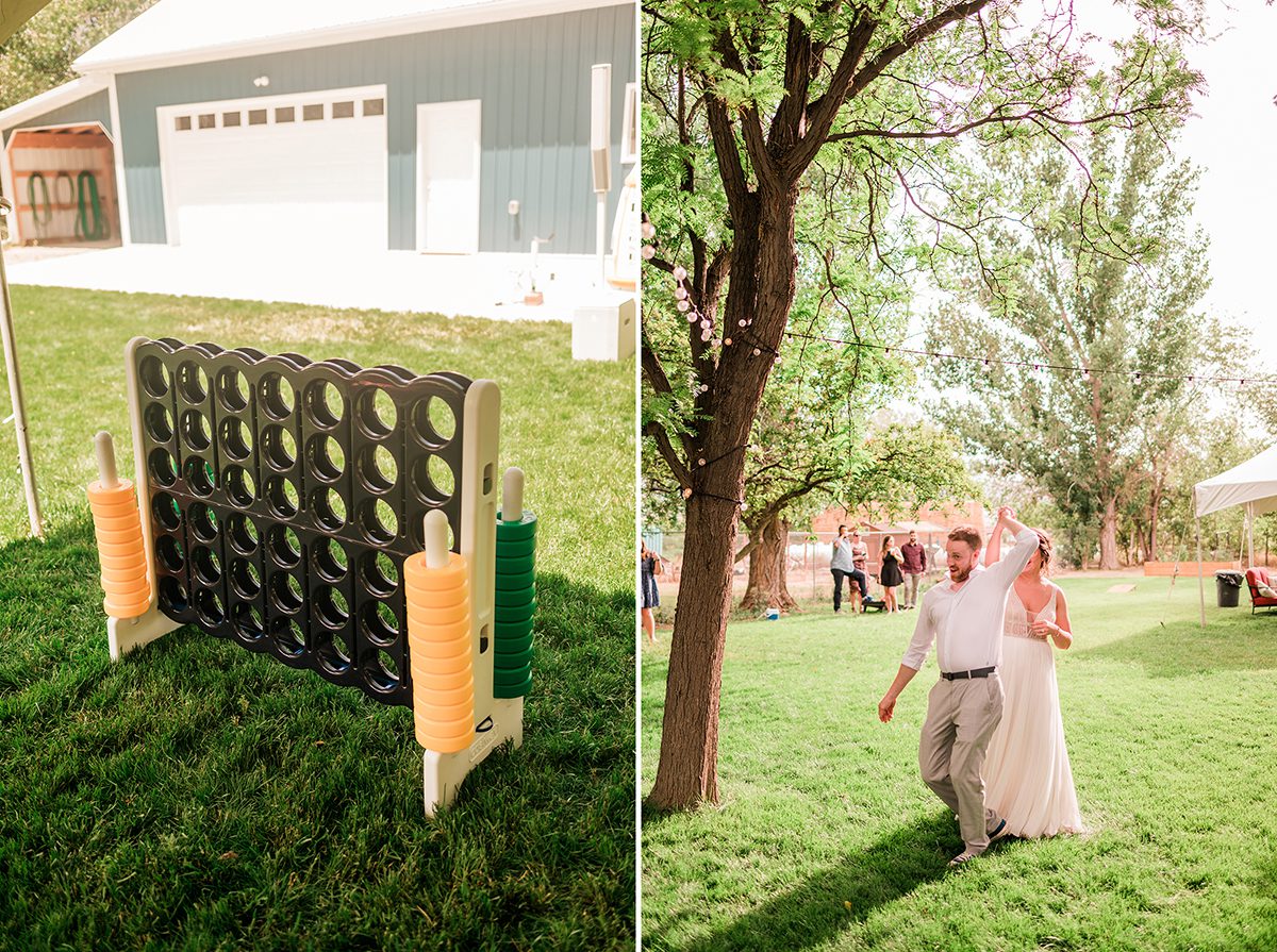Brian & Michaela | Backyard Wedding in Fruita