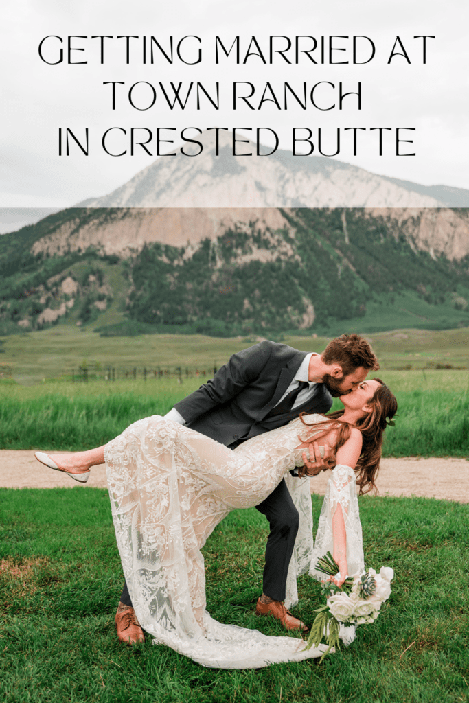 Getting Married at Town Ranch in Crested Butte