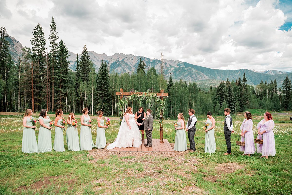 Molly & Laurena | Wedding at Cascade Village in Durango