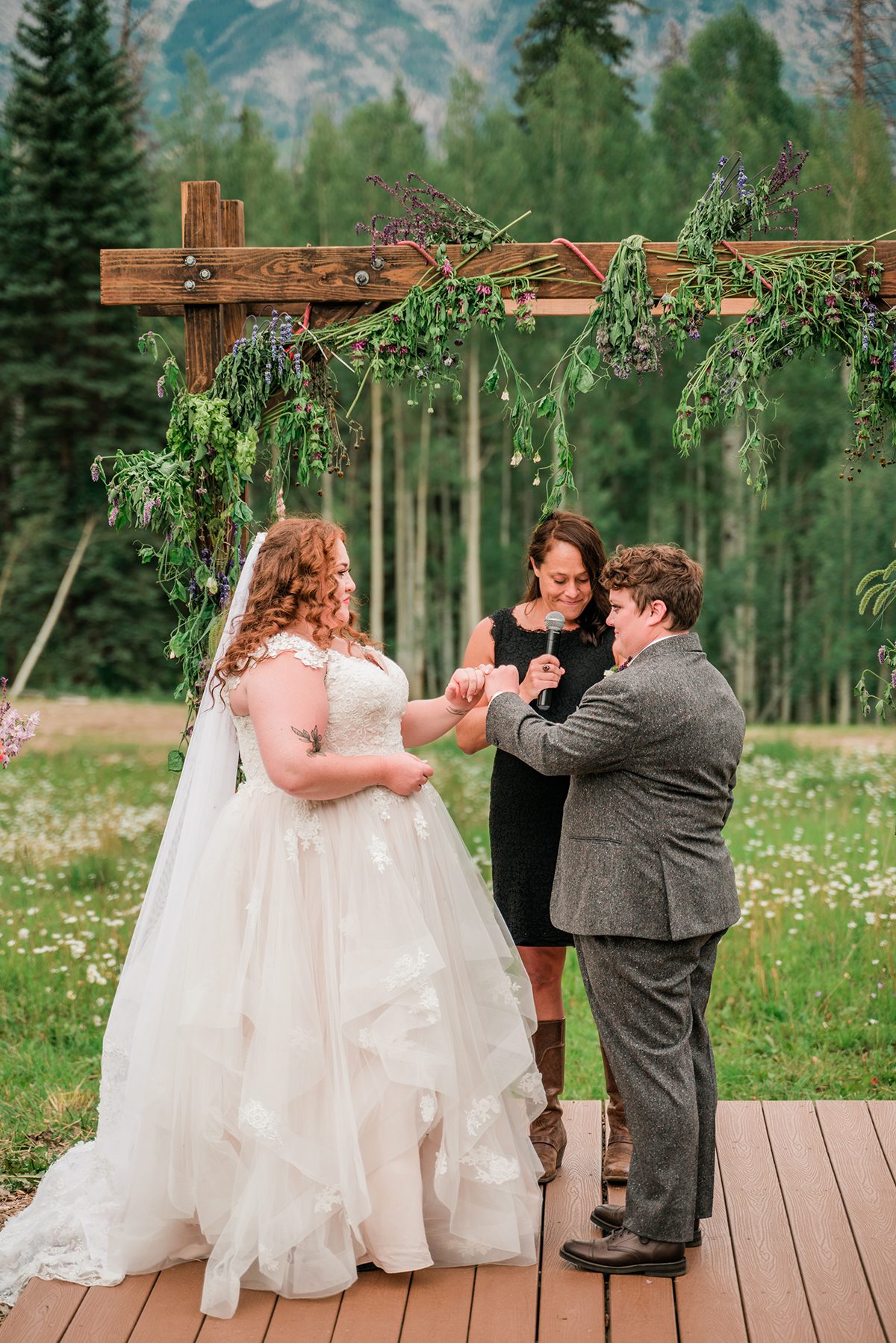 Molly & Laurena | Wedding at Cascade Village in Durango