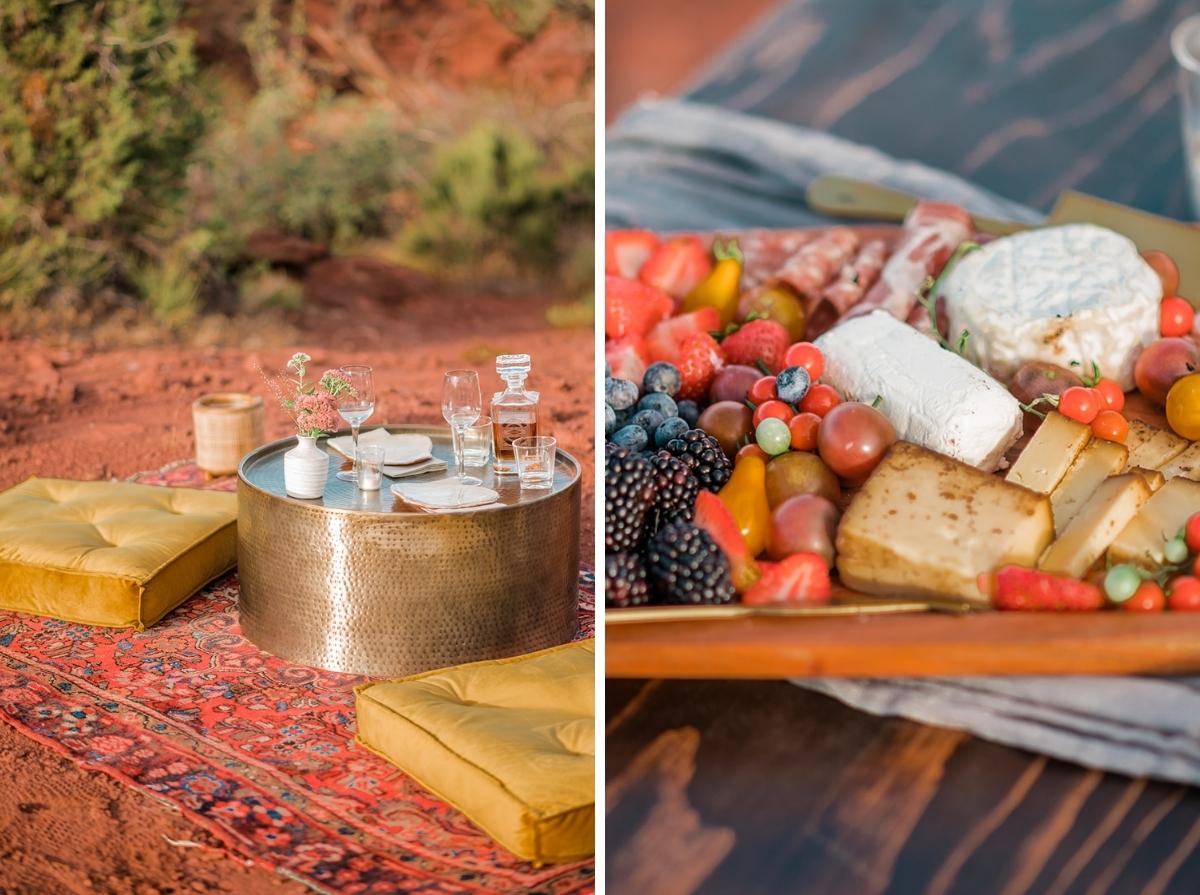 Leslie & James | Picnic Elopement in Moab