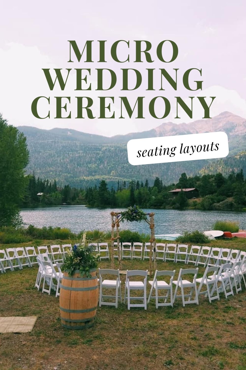 How to Set Up a Micro Wedding Ceremony