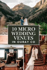 10 micro wedding venues in Ouray